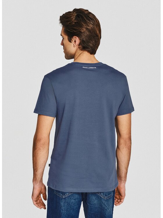 Pako Lorente Pako Lorente T-Shirt P26SF-TT-002 Niebieski Regular Fit