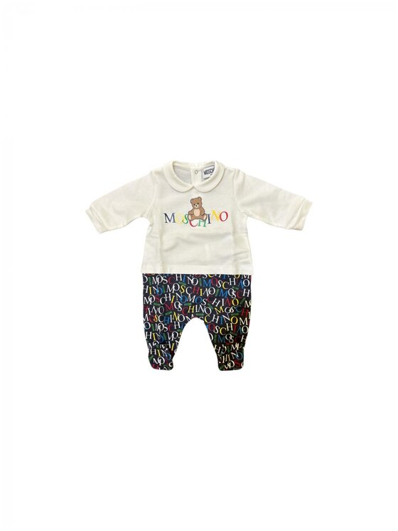 LOVE MOSCHINO LOVE MOSCHINO Komplet body i śpiochy mm06z_blu Niebieski