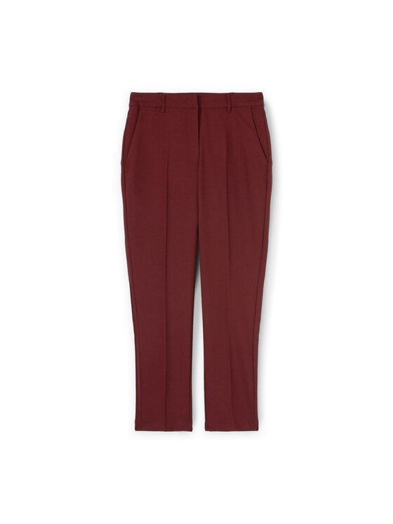 Motivi Motivi Pantaloni di tessuto P203Q003759N036 Bordeaux Regular Fit