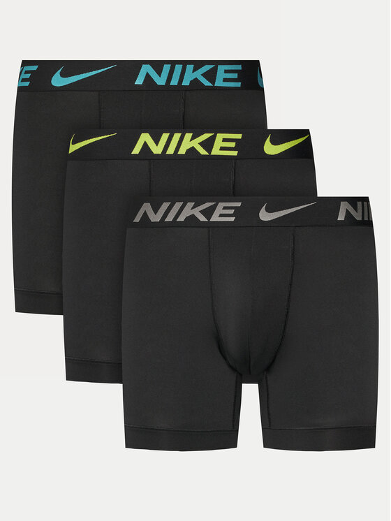 Nike Súprava 3 kusov boxeriek Boxer 0000KE1157 Čierna