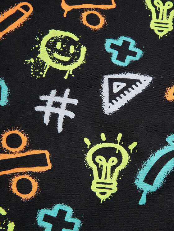 Coccodrillo Coccodrillo T-krekls WC5143220VBB Melns Regular Fit