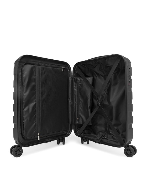 GINO ROSSI GINO ROSSI Βαλίτσα Καμπίνας GIN-S-001-05-BLACK Μαύρο