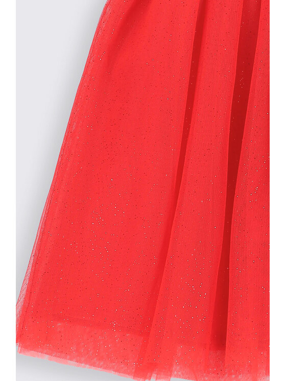 Coccodrillo Coccodrillo Spódnica ZC2124201MER-009 Czerwony Regular Fit