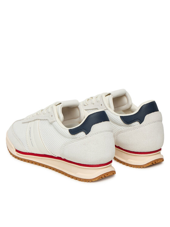 Tommy Jeans Tommy Jeans Tenisice Tjw Low Profile Runner EN0EN02862 Écru