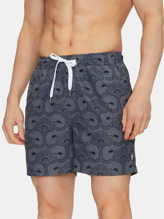 Resteröds Resteröds Plavecké šortky Willy 55251 6460 Šedá Regular Fit