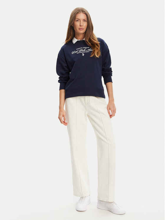 U.S. Polo Assn. U.S. Polo Assn. Majica dugih rukava WUP1352 Tamnoplava Regular Fit