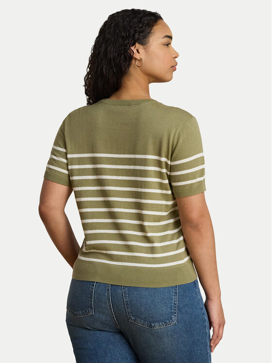 LAUREN RALPH LAUREN LAUREN RALPH LAUREN T-Shirt Eyelah 200P13973001 Zelená Regular Fit