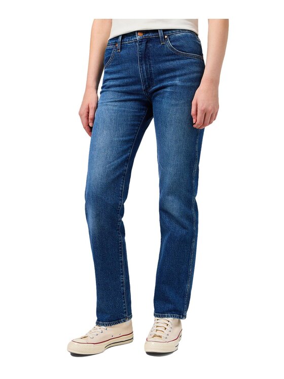 Wrangler Wrangler Jeansy 112350730_28/30 Niebieski Slim Fit