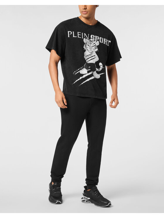 Plein Sport Plein Sport T-shirt 28497 Nero Regular Fit