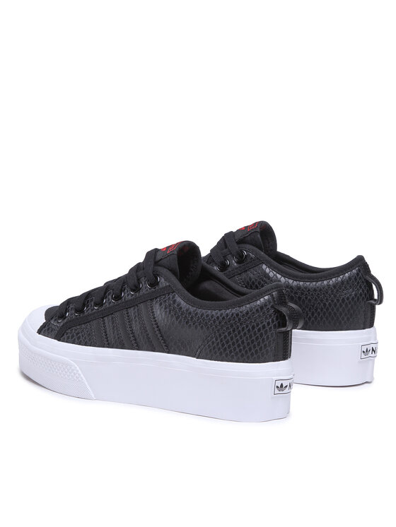 adidas adidas Sneakersy Nizza Platform Shoes HQ1963 Czarny