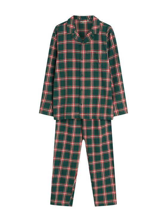 Henderson Henderson Piżama 43460 Zielony Regular Fit