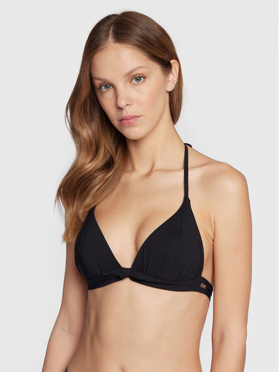 Banana Moon Bikini partea de sus Misko LSE01 Negru