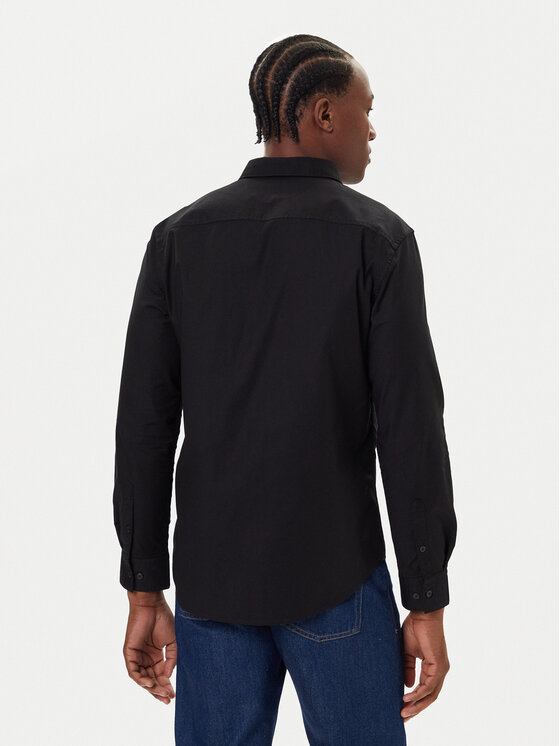 Calvin Klein Jeans Calvin Klein Jeans Hemd Oxford Classic LV140EM125 Schwarz Regular Fit