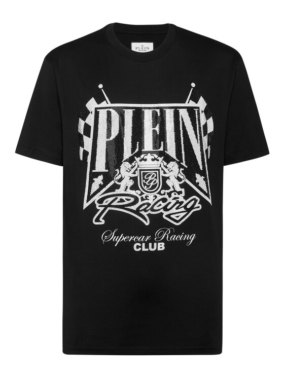 PHILIPP PLEIN PHILIPP PLEIN T-Shirt 21653 Czarny Regular Fit