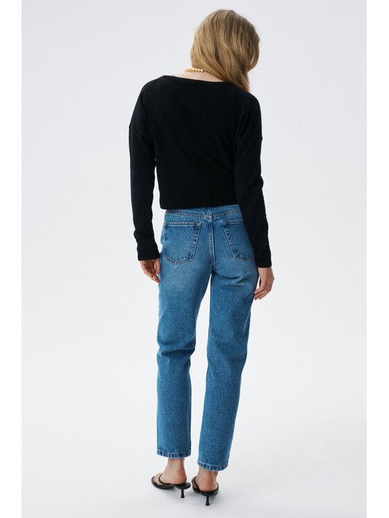 MARI PRETI MARI PRETI Cardigan Willow Nero Regular Fit