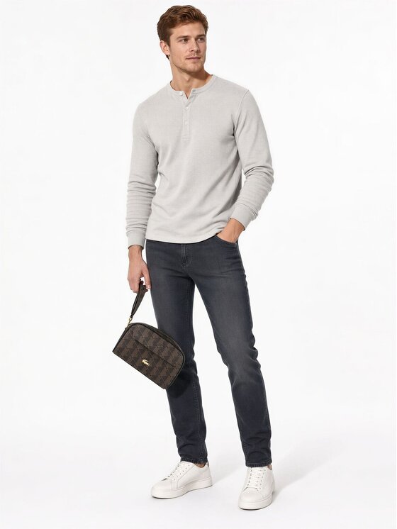 Lacoste Lacoste Kosmetyczka 334569 Brązowy