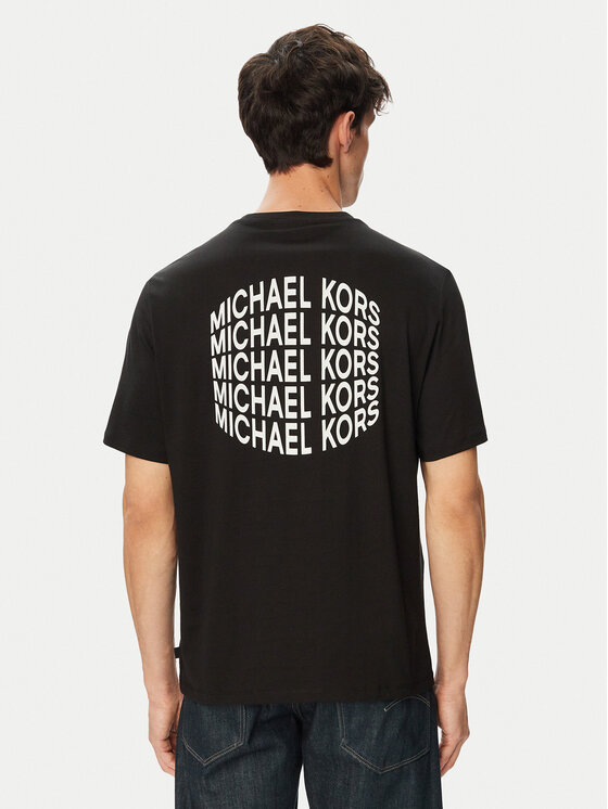 MICHAEL Michael Kors MICHAEL Michael Kors T-Shirt CF6535WFV4 Schwarz Regular Fit