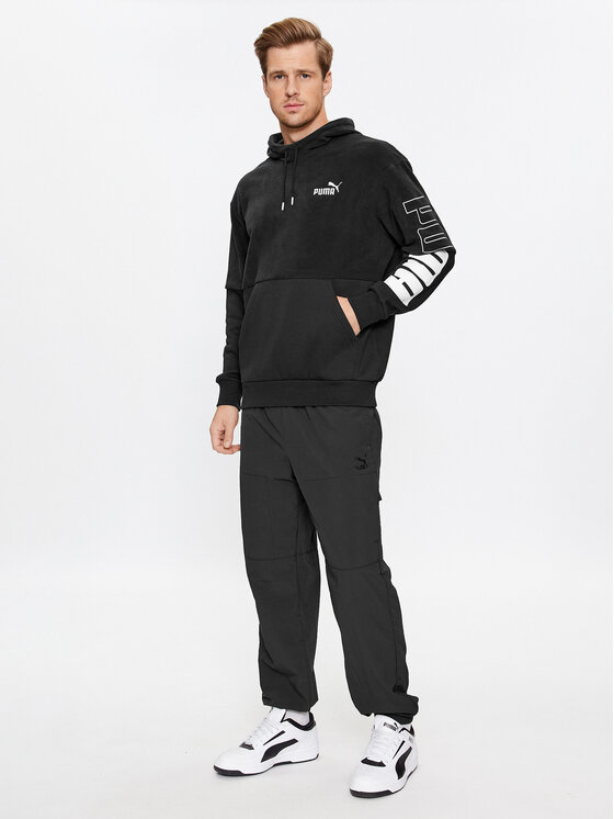 Puma Puma Bluza Puma Power 675913 Czarny Regular Fit