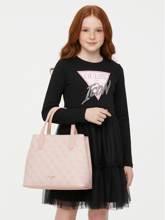 Guess Guess Дамска чанта J5YZ01 WFMF0 Розов