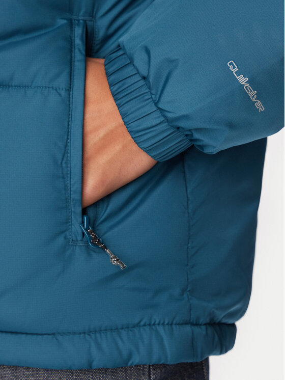 Quiksilver Quiksilver Zimní bunda Cold Days EQYJK04231 Tyrkysová Regular Fit