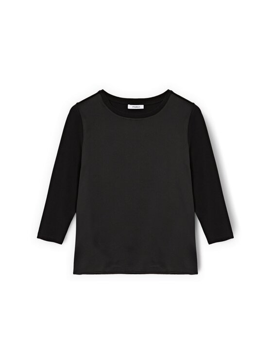 Motivi Motivi T-shirt G064W203582N033 Nero Regular Fit