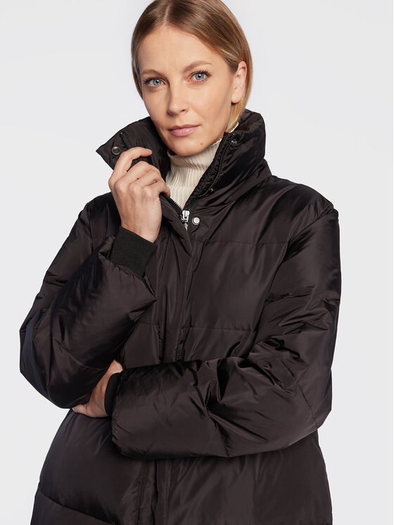 Bruuns Bazaar Bruuns Bazaar Μπουφάν πουπουλένιο Lucky BBW2528 Μαύρο Regular Fit