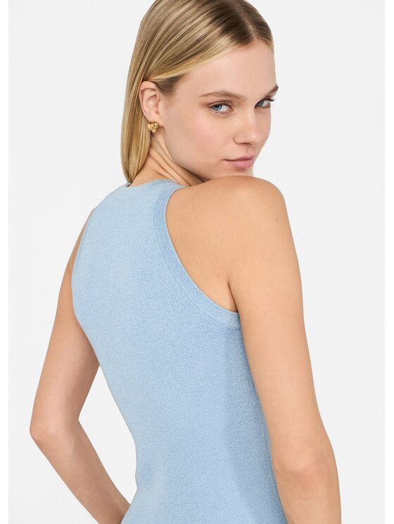 Liu Jo Liu Jo Maglione UF5277MA76QA4075 Celeste Slim Fit