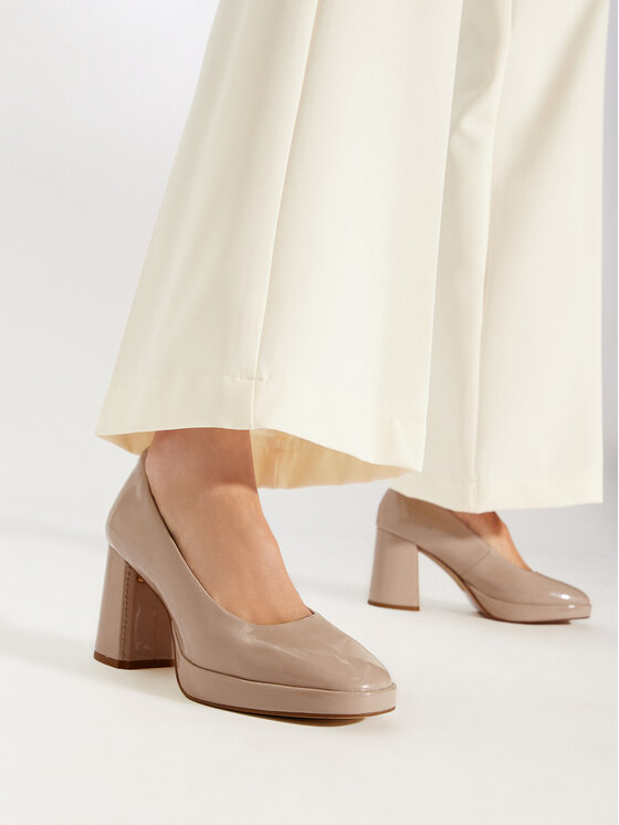 Clarks Clarks Salonke Zoya85 Court 26176365 Bež