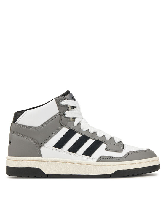 adidas adidas Basketbalové boty Rapid Court Mid JR0191 Šedá