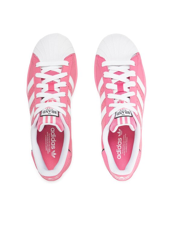 Adidas superstar junior pink deals