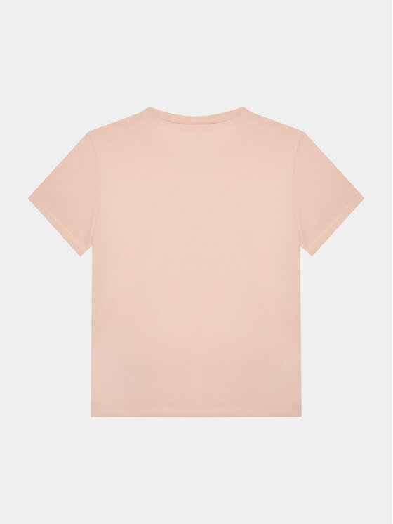 Vans Vans T-Shirt Checker Box Crew VN000795 Różowy Regular Fit