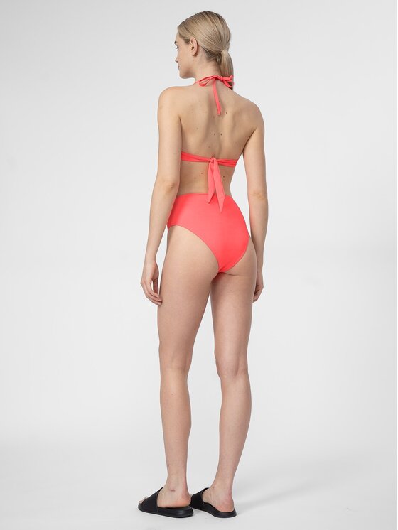 4F 4F Dół od bikini 4FSS23UBKBF027-54N Pomarańczowy