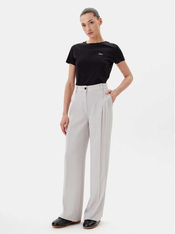 BOSS BOSS Tricou Esogo 50536628 Negru Regular Fit