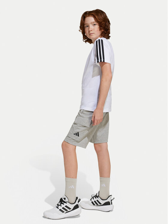 adidas adidas Szorty sportowe Essentials Cargo JE3973 Szary Regular Fit