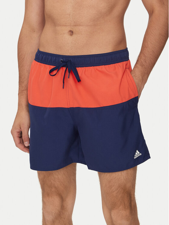 adidas Pantaloni scurți pentru înot Colorblock CLX IT8597 Albastru Regular Fit