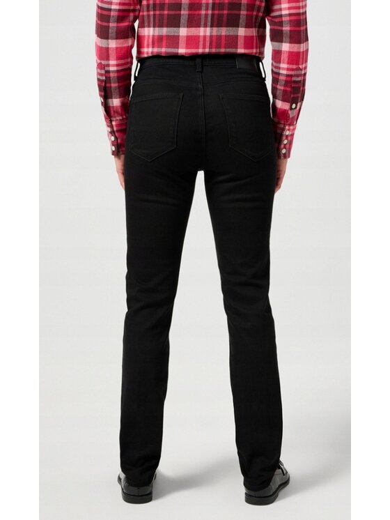 Wrangler Wrangler Jeansy Slim Czarny Slim Fit