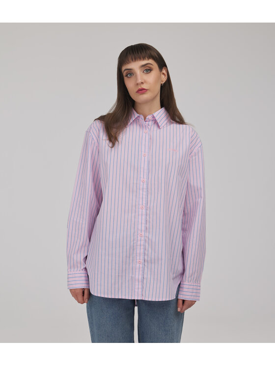 Lee Cooper Lee Cooper Koszula ROMA Różowy Oversize