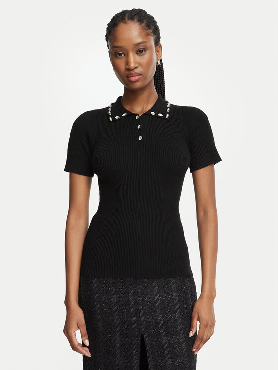 Rinascimento Rinascimento Bluse CFM0012306003 Schwarz Regular Fit