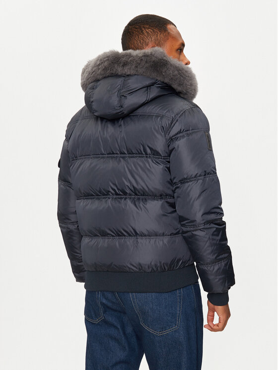 Bomboogie Bomboogie Μπουφάν πουπουλένιο JM603VTNIW3 Σκούρο μπλε Regular Fit