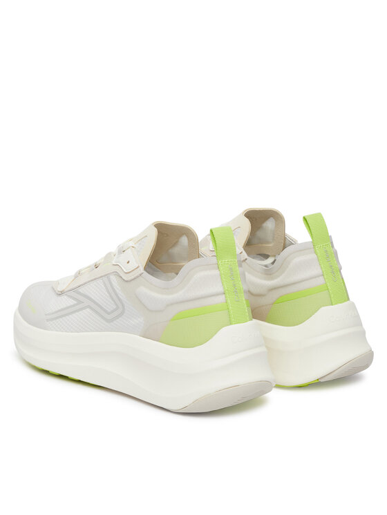 Calvin Klein Calvin Klein Sneakersy Chunky Run Laceup Stripe Ny HM0HM02160 Écru
