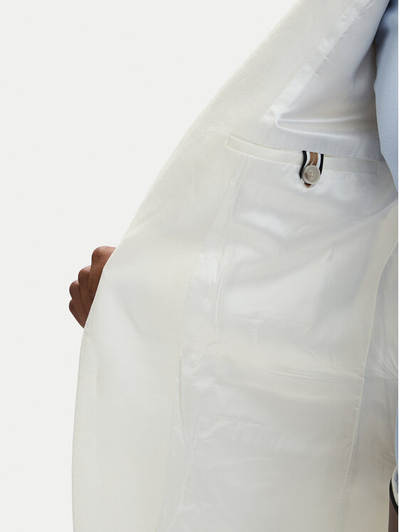 BOSS BOSS Zakó Hutson Peak 262 50561857 Fehér Slim Fit