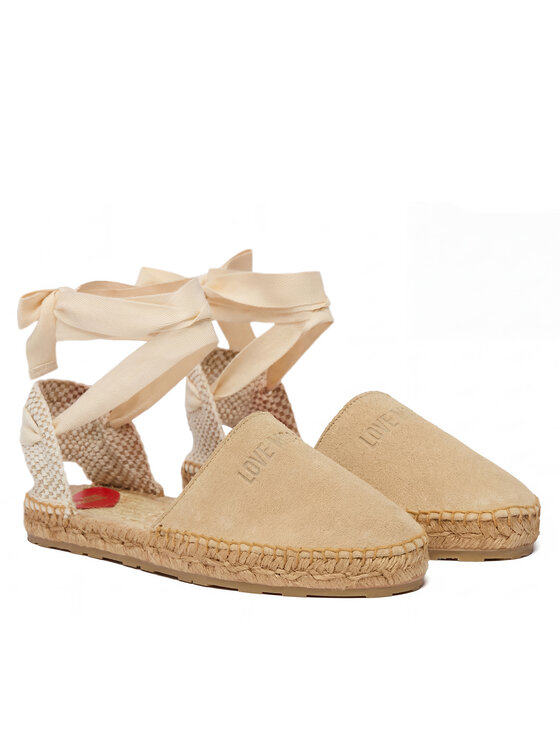 LOVE MOSCHINO LOVE MOSCHINO Espadryle JA10562G0OIG5104 Beżowy