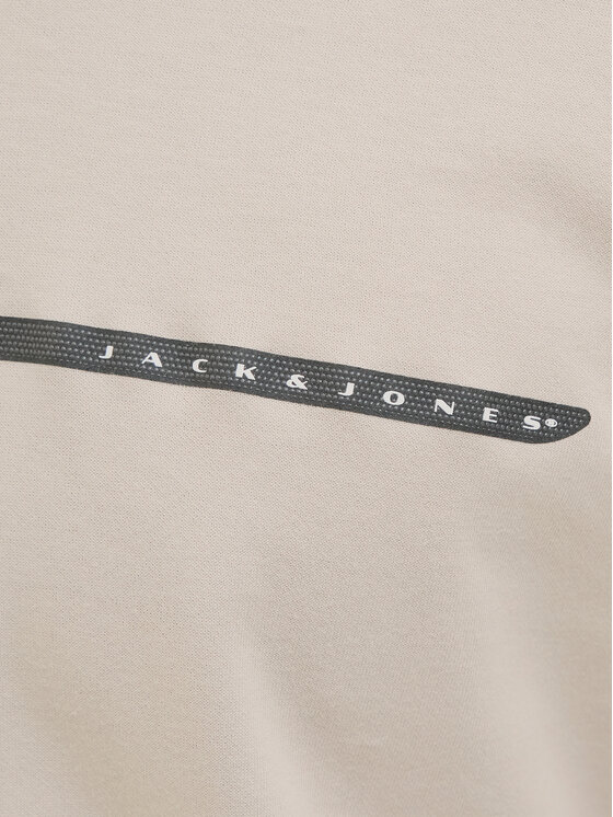 Jack & Jones Jack & Jones T-Shirt Fusion 12273120 Beżowy Regular Fit