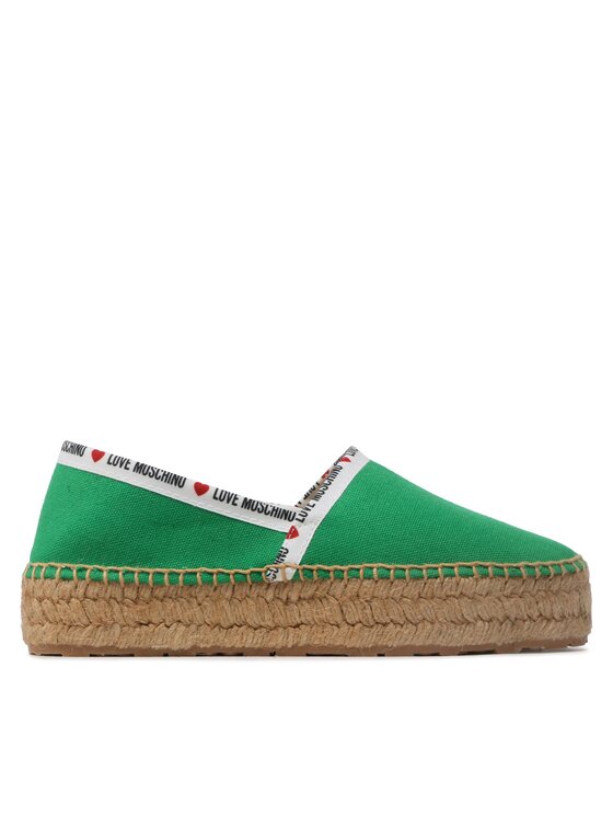 LOVE MOSCHINO LOVE MOSCHINO Espadrilės JA10323G1GJH0850 Žalia