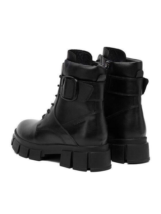 Badura Badura Schnürschuhe EO-CI12-9092-08 Schwarz