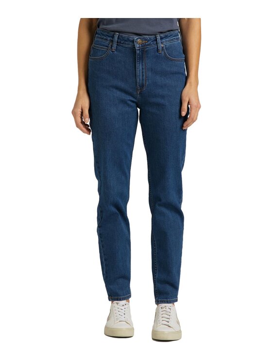 Lee Lee Jeansy L30UCAPQ Granatowy Regular Fit