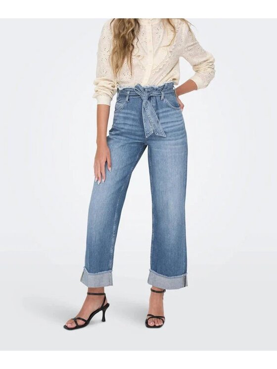 ONLY ONLY Jeansy 15298093 Niebieski Bootcut Fit