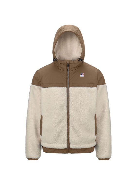 K-Way K-Way Giacca outdoor K-WAY LE VRAI 3.0 JILDAZ ORSETTO - K71341W Écru Fitting Fit
