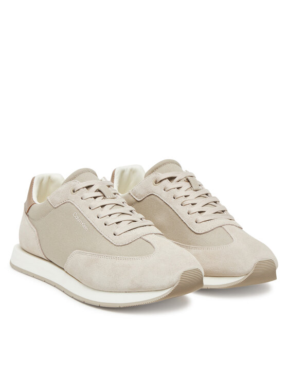 Calvin Klein Calvin Klein Tossud Low Prof Runn Laceup Cv Mix HM0HM01723 Beež