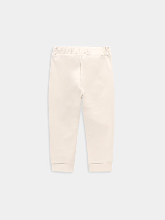 Coccodrillo Coccodrillo Jogginghose WC4120101CEN Écru Regular Fit